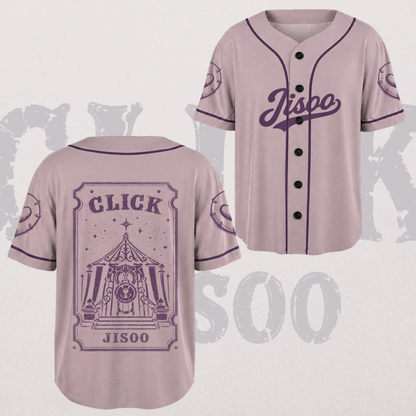 Jisoo Click Solo Album Baseball Jersey BLACKPINK Gifts For Blink
