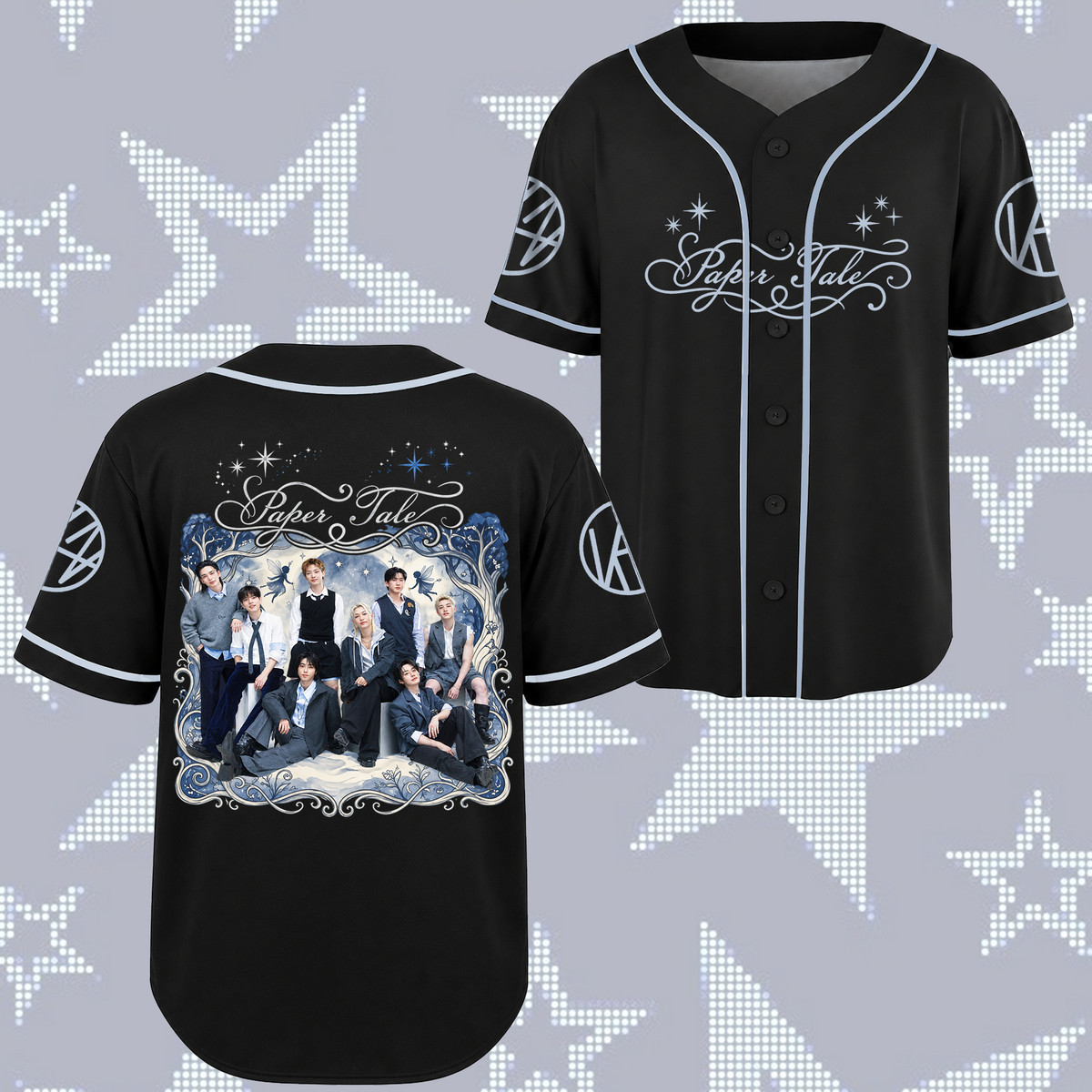 Spellbinding Paper Tale S.K.Z. Club 2027 Greeting Streetwear Baseball Jersey For Stay