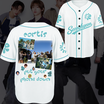 Immersive Journey Cortis Put Your Phone Down Tour Baseball Jersey Fan Edition
