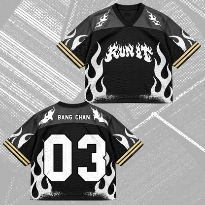 Savage Run It Stay Club All Members Heavy Metal Mixed Mesh Jersey For Stay