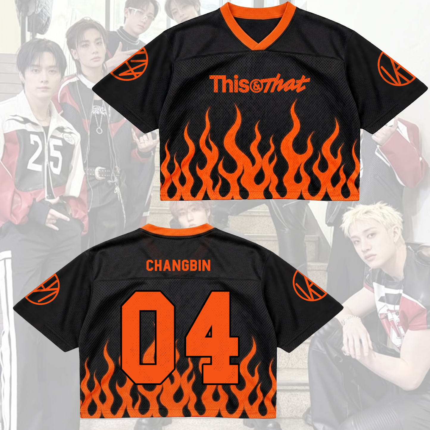 Bold Stray Kids This That Album Jersey Run It Merch Gift for STAY
