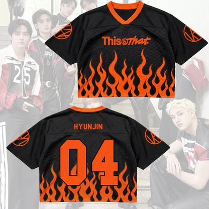 Bold Stray Kids This That Album Jersey Run It Merch Gift for STAY