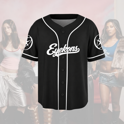 Striking KATSEYE Eyekons Animal Baseball Jersey Kpop Concert Outfit