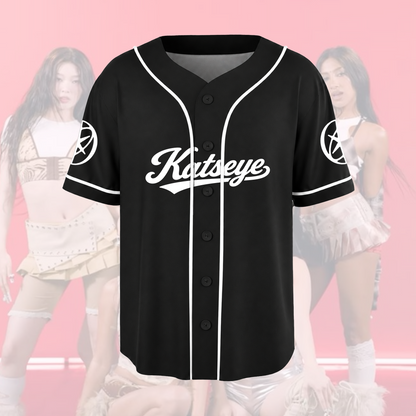 Suit Style KATSEYE Baseball Jersey The Wild World Tour Animal Concert Outfit Fan Edition
