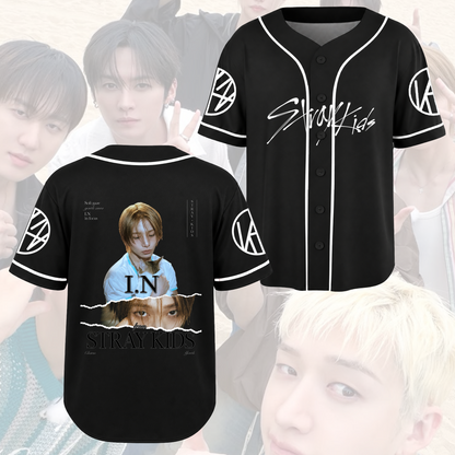Stylish Stray Kids Spotlight Baseball Jersey Concert Gift For Fans