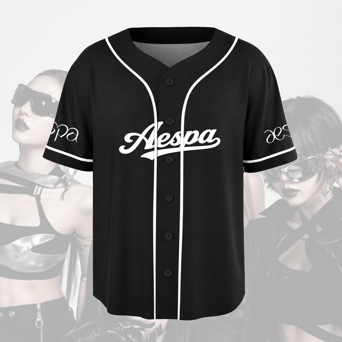 Aespa Synk Complexity World Tour  Vintage Bootleg Baseball Jersey Fan Gifts