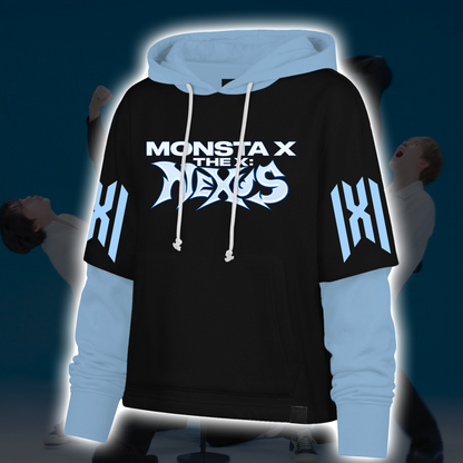 MONSTA X The X Nexus Tour Unfold Track List Shortstop Hoodie Gift For Fans