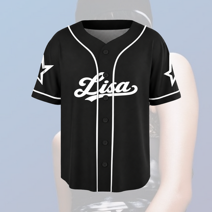 LISA SawaDika Pop Star Baseball Jersey For LILIES