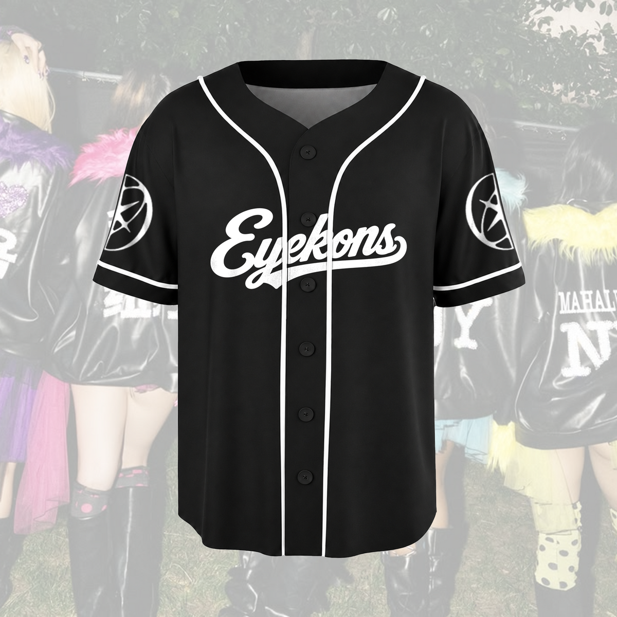 Katseye The Wildworld Tour Red Heart Punk Pop Baseball Jersey Gift for Fans