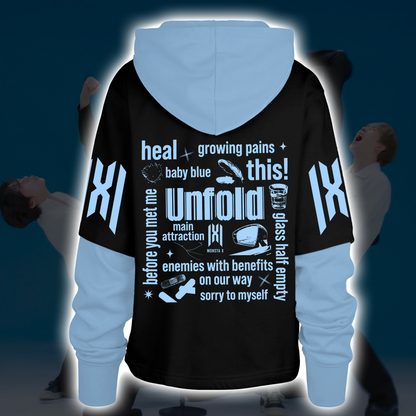 MONSTA X The X Nexus Tour Unfold Track List Shortstop Hoodie Gift For Fans