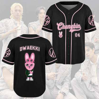 Stray Kids Run It Tour Baseball Jersey Skzoo Concert Gift for STAY
