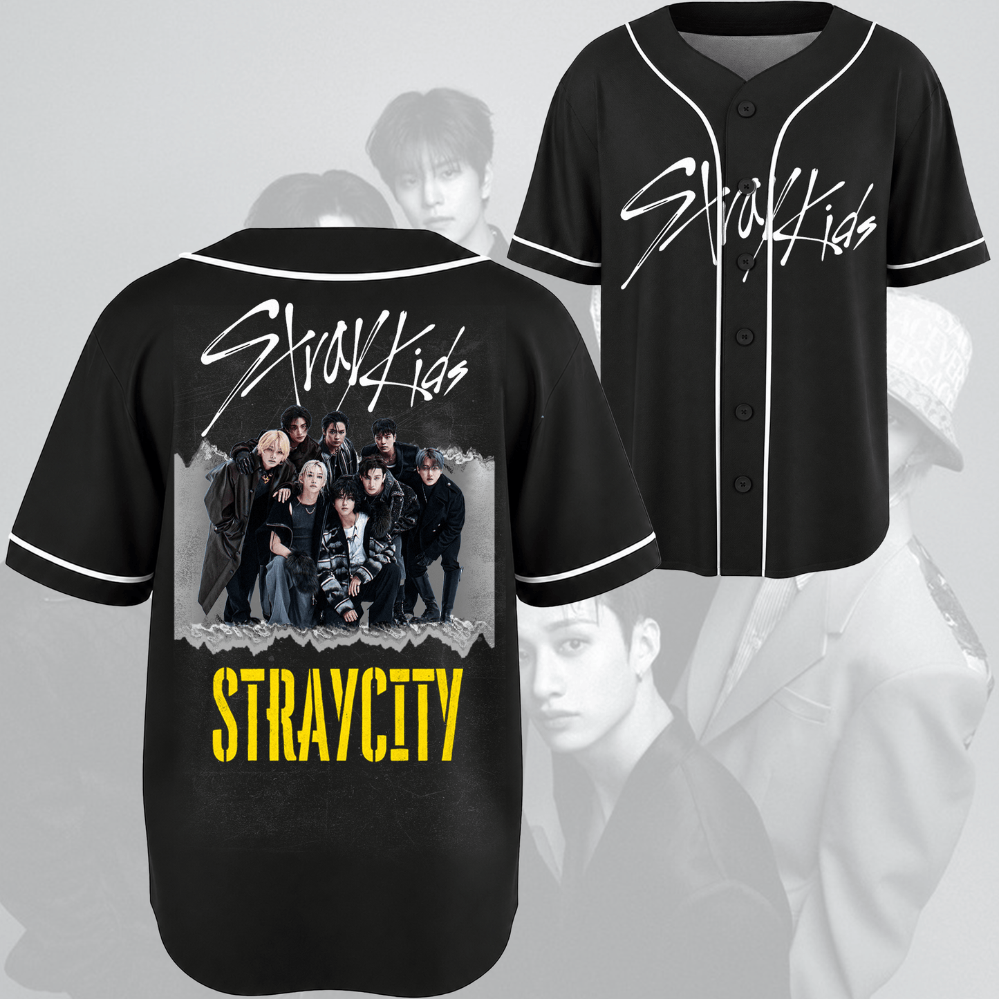 Stray Kids Stray City Concert Baseball Jersey Fan Edition