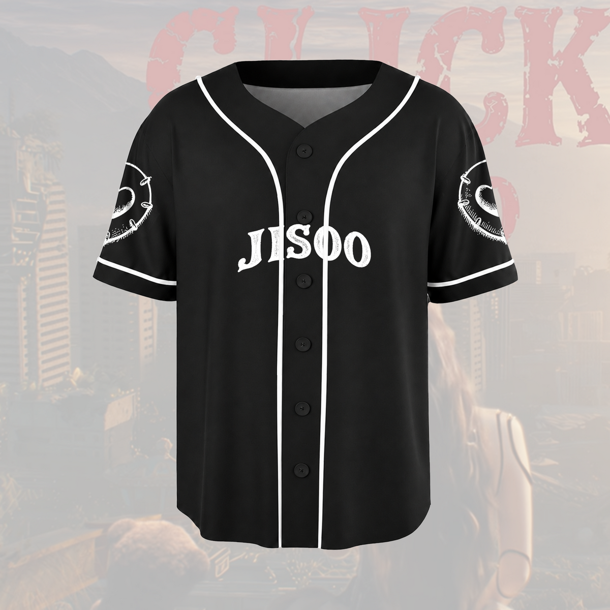 Jisoo It Started With A Click Baseball Jersey Gift For Fans