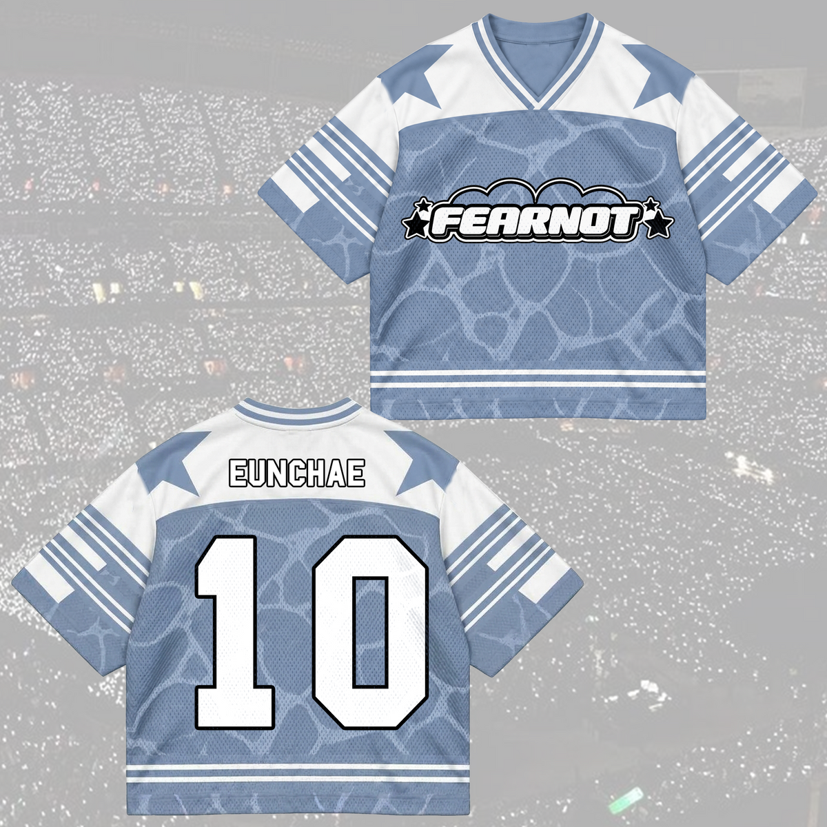Dramatic Made My Night Fim Alis All Members Pastel Coquette Mixed Mesh Jersey For Fearnot