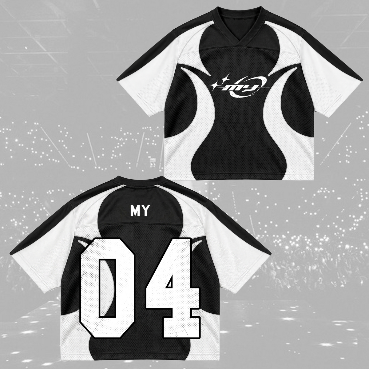 Grit Synk Complexity Tour Cyber Grunge Mixed Mesh Jersey Gift for Mý