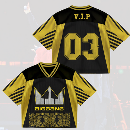 The Crown Reborn 20 Years of Glory Bigbang Mixed Mesh Jersey Gift For Fans