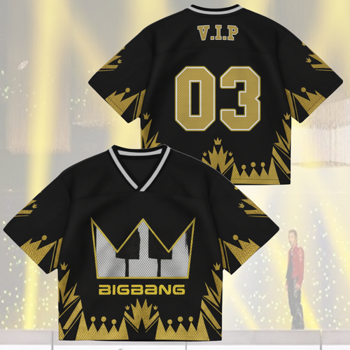 Royalty 20 The King Returns Bigbang Mixed Mesh Jersey Gift For Fans
