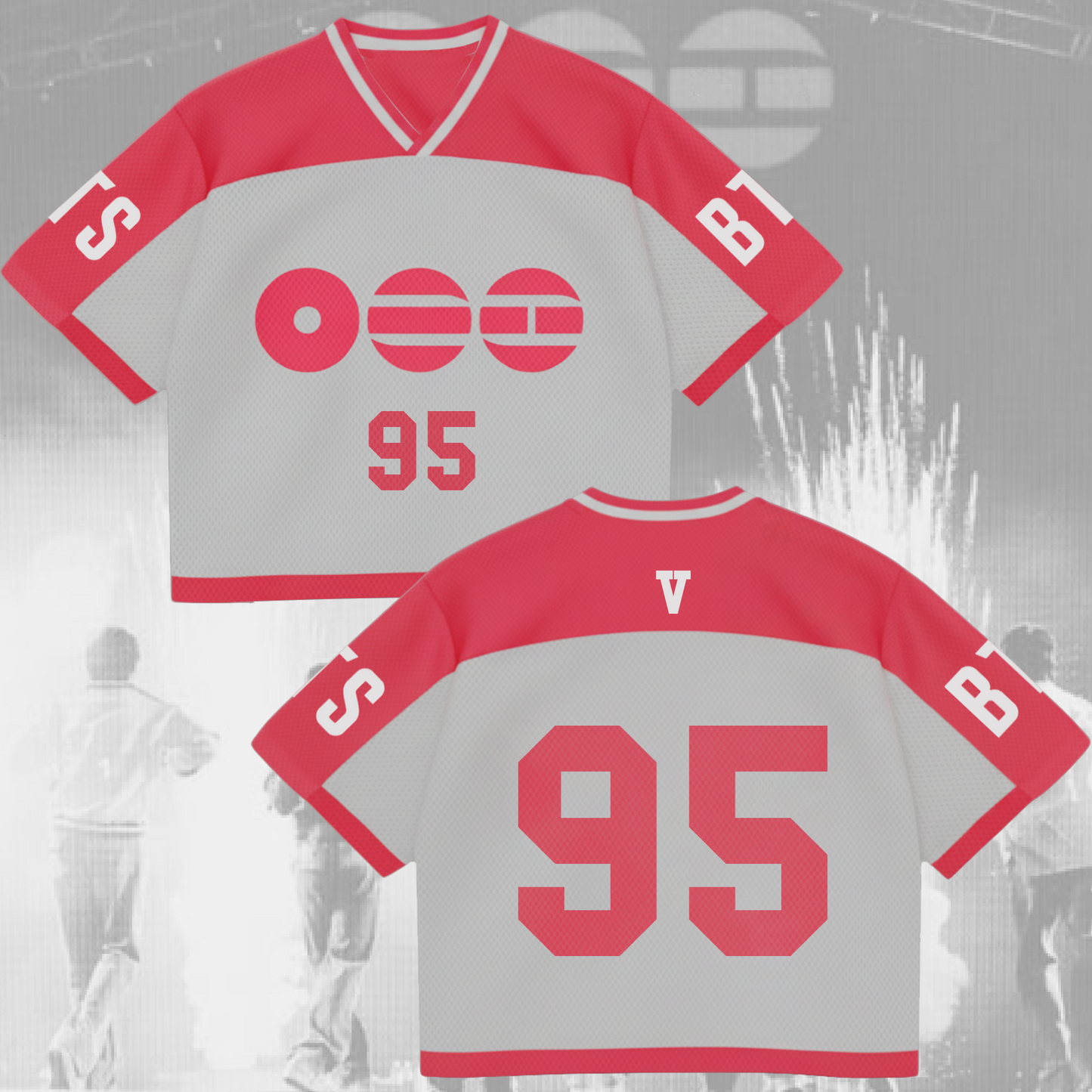 BTS Is Back New Album Mixed Mesh Jersey Gifts For Army