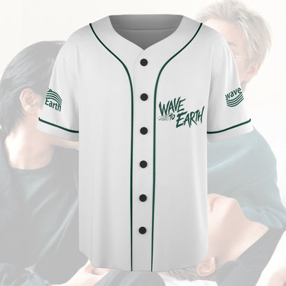 Wave To Earth The Pieces Tour Baseball Jersey, Indie Band Concert Outfit, Fan Gift Shirt