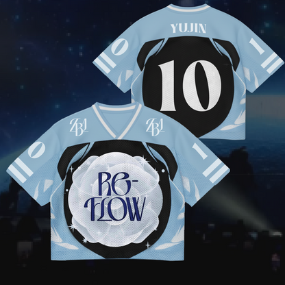 Re FLow Concert ZEROBASEONE Mixed Mesh Jersey Gifts For Lovers