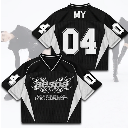 AESPA SYNK COMPLaeXITY Live Tour Mixed Mesh Jersey Fan Edition