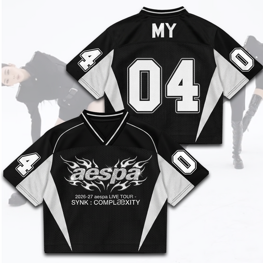 AESPA SYNK COMPLaeXITY Live Tour Mixed Mesh Jersey Fan Edition