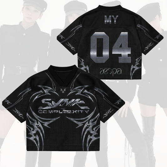 SYNK COMPLaeXITY AESPA World Tour Mixed Mesh Jersey  Fan Edition
