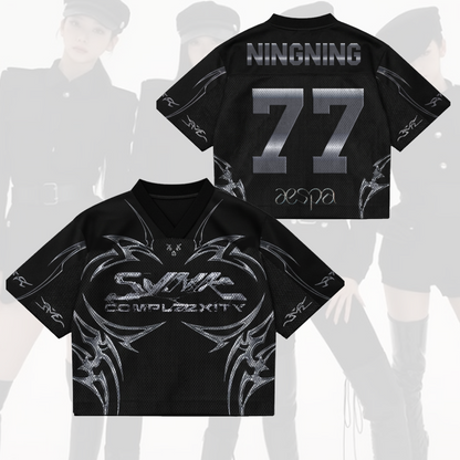SYNK COMPLaeXITY AESPA World Tour Mixed Mesh Jersey  Fan Edition