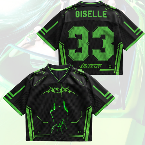 Juicy Pose Aespa Lemonade Abum Mix Mesh Jersey Fan Edition