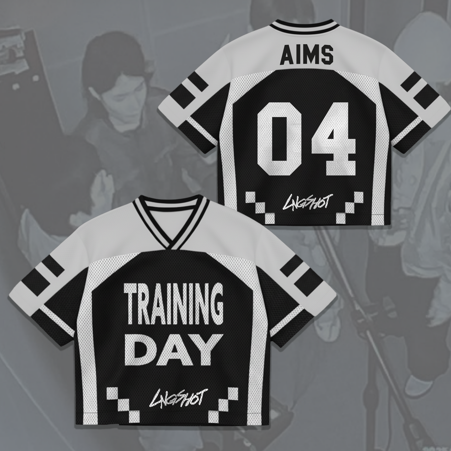 LNGSHOT Training Day Album Mixed Mesh Jersey