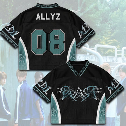ALD1 Beast Album Mixed Mesh Jersey Gift For Fans