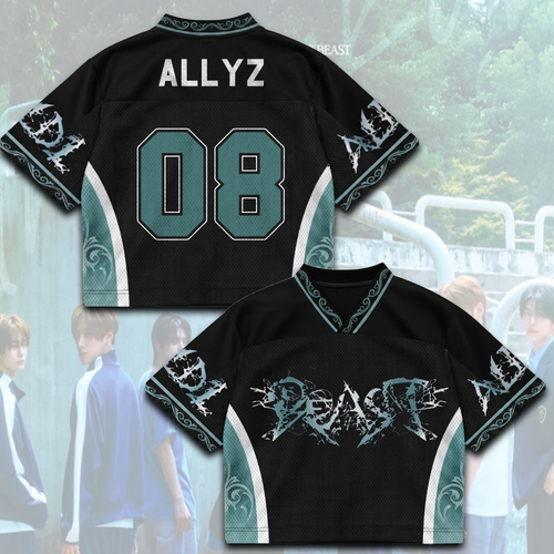 ALD1 Beast Album Mixed Mesh Jersey Gift For Fans