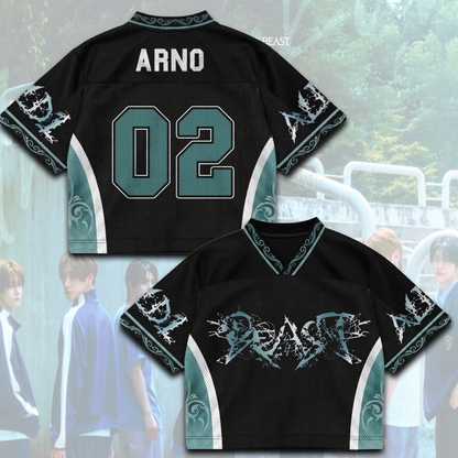 ALD1 Beast Album Mixed Mesh Jersey Gift For Fans