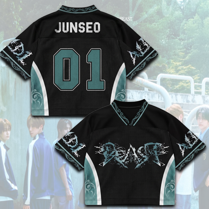 ALD1 Beast Album Mixed Mesh Jersey Gift For Fans
