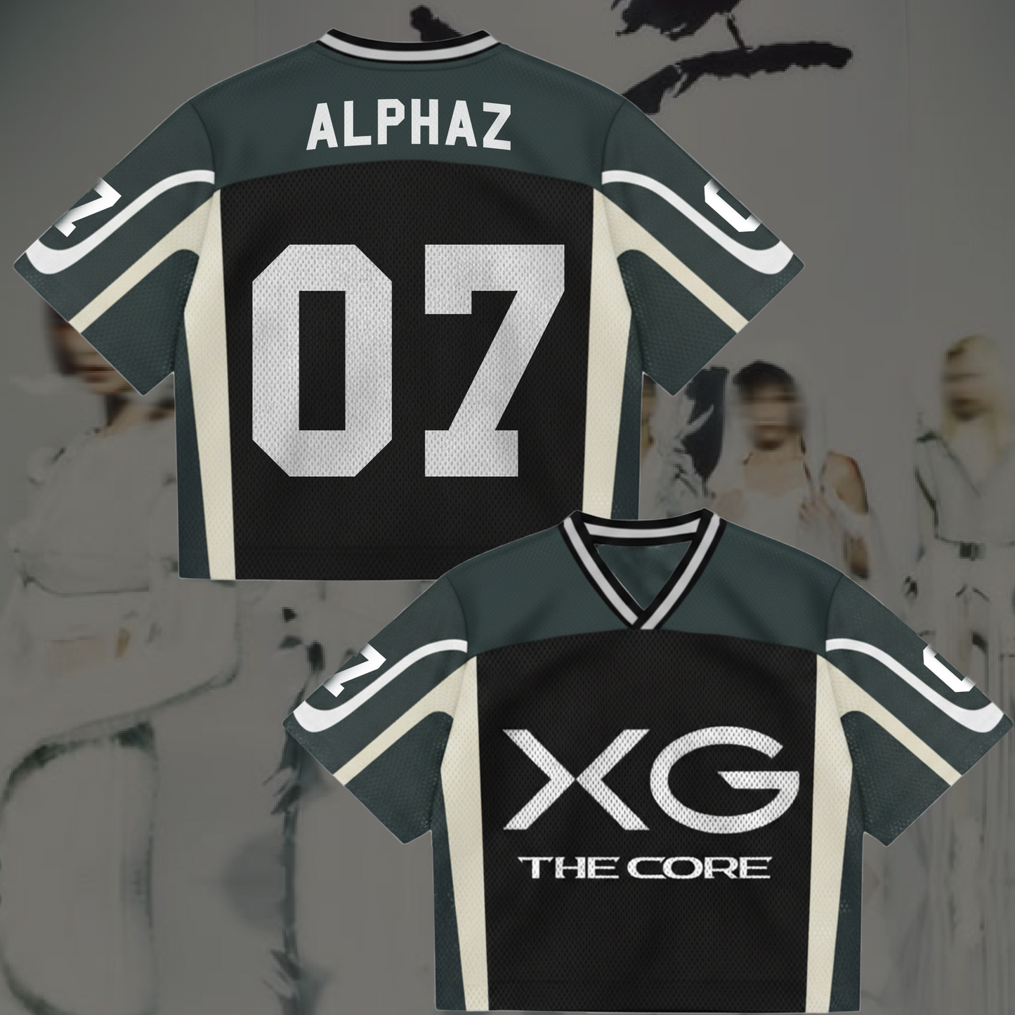 XG The Core Album Mixed Mesh Jersey Gift For ALPHAZ