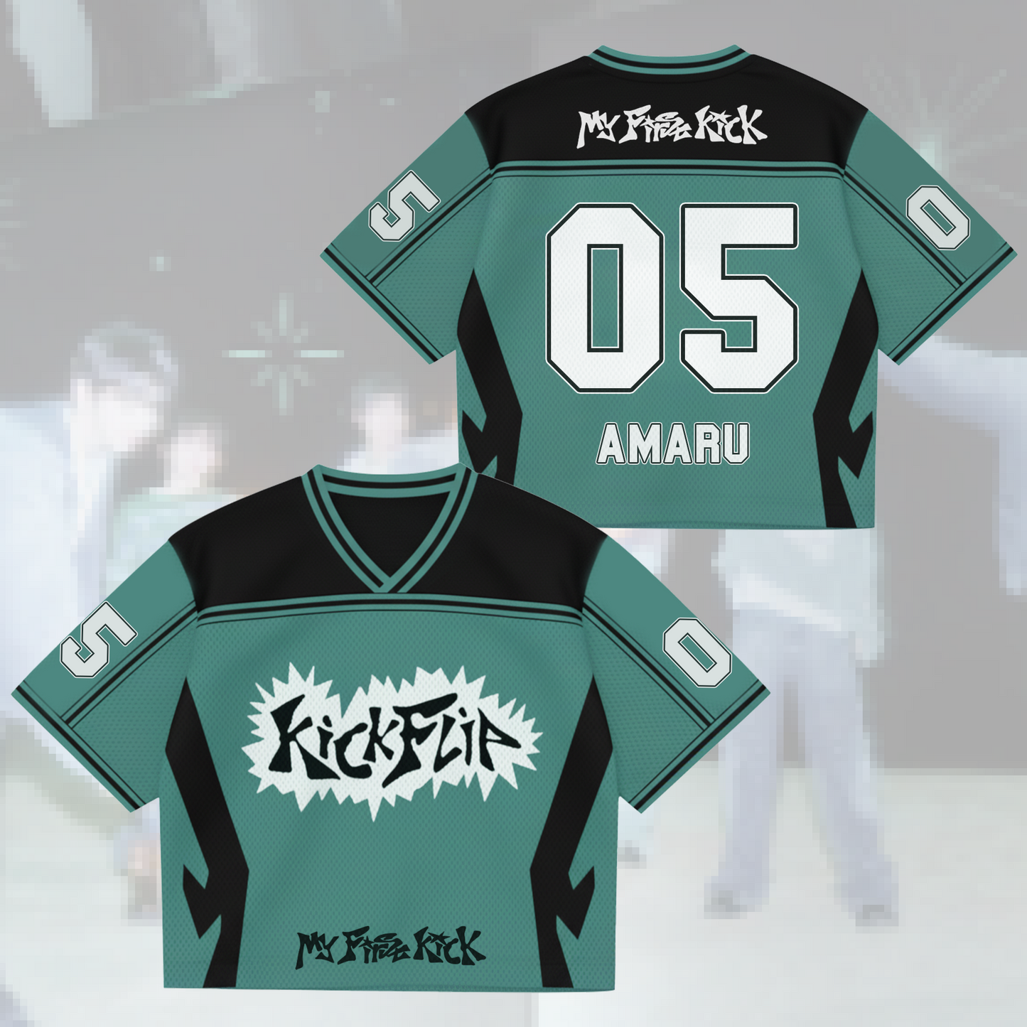 KickFlip Mini Album My First Kick Album Mixed Mesh Jersey Gift For Fans