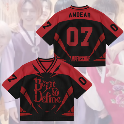 Ampers&One Born To Define World Tour Mixed Mesh Jersey Gifts For Fans