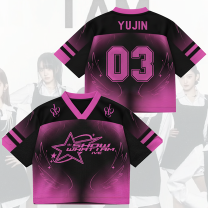 Angel Star IVE Show What I Am World Tour Mixed Mesh Jersey