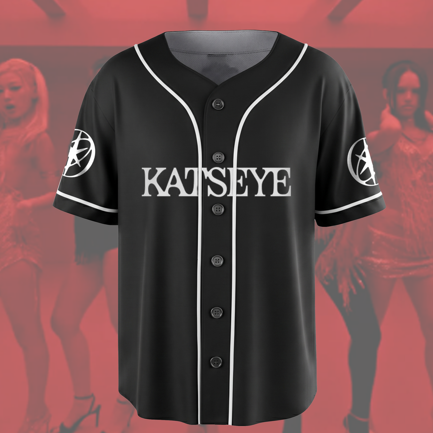 Vintage KATSEYE Rap Tee Style Baseball Jersey You Move Like An Animal Fan Gift