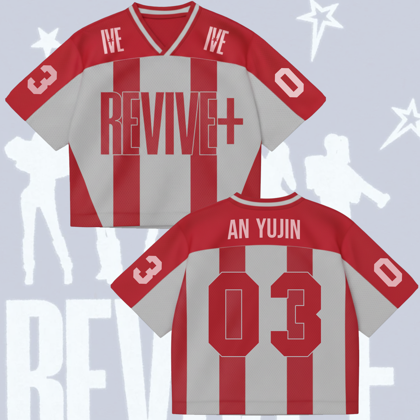 Powerful Revive IVE  Mixed Mesh Jersey