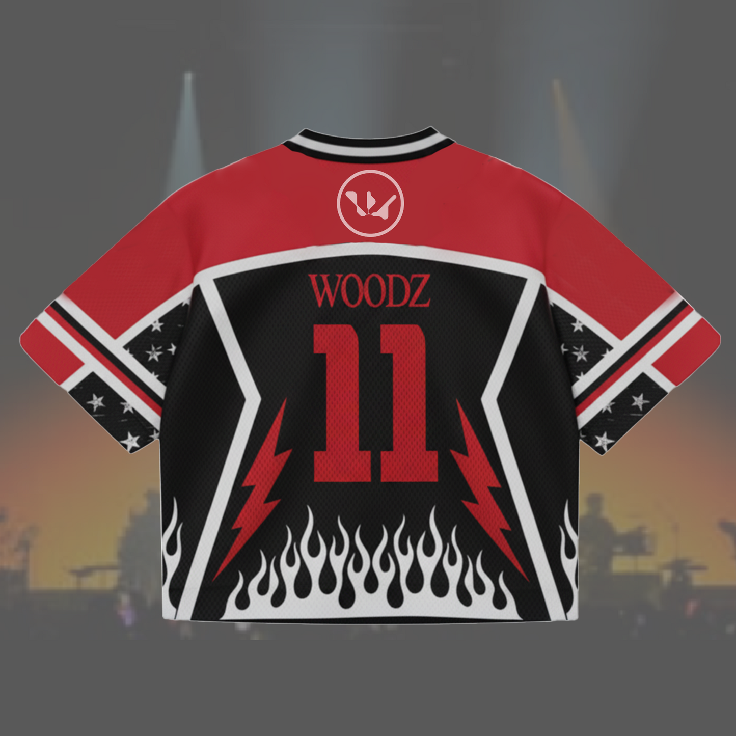 Shining Midnight Archive 1 World Tour  Woodz Mixed Mesh Jersey