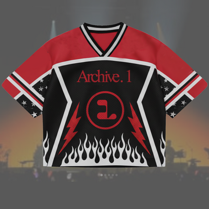 Shining Midnight Archive 1 World Tour  Woodz Mixed Mesh Jersey