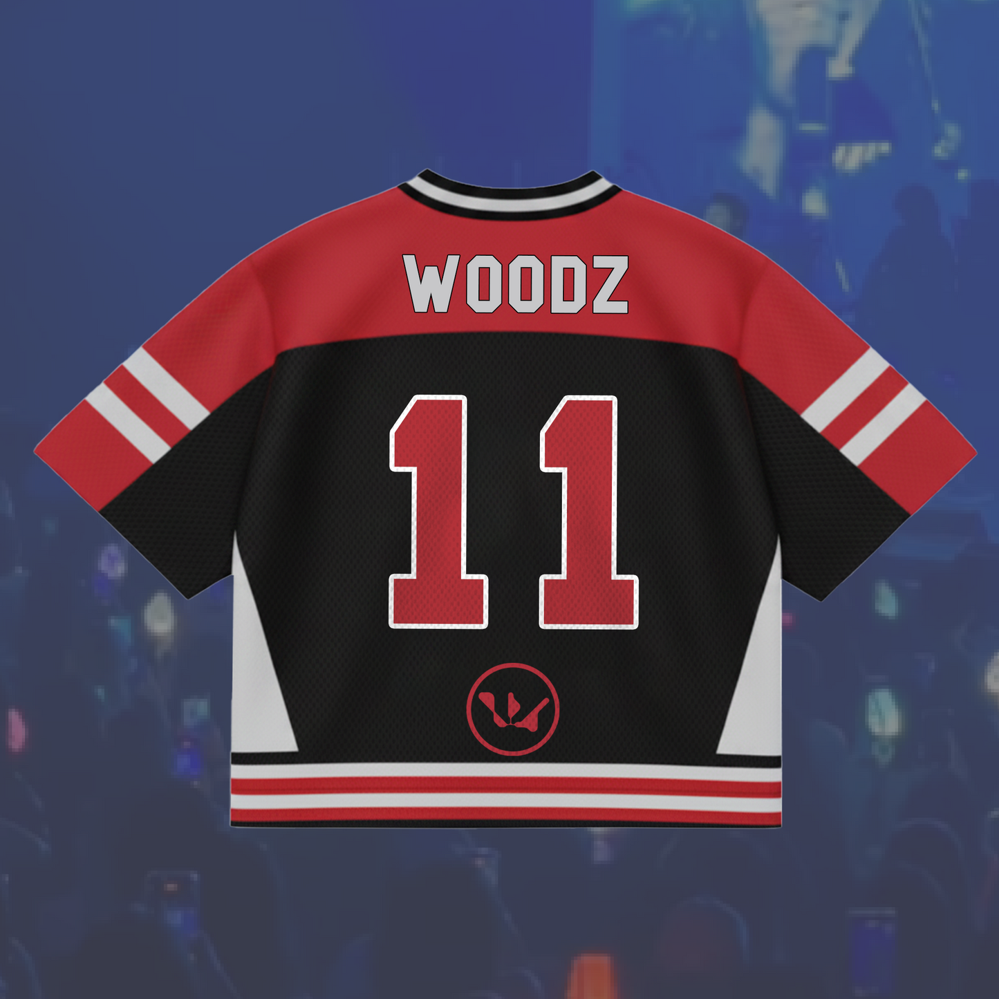 Sporty Chic Woodz World Tour Archive 1 Mixed Mesh Jersey