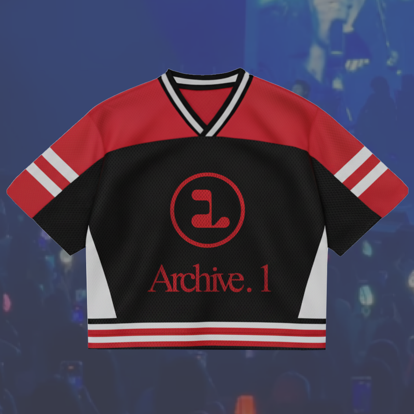 Sporty Chic Woodz World Tour Archive 1 Mixed Mesh Jersey