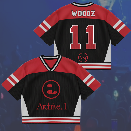 Sporty Chic Woodz World Tour Archive 1 Mixed Mesh Jersey