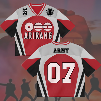 Arirang BTS Album Concert Mixed Mesh Jersey Gifts