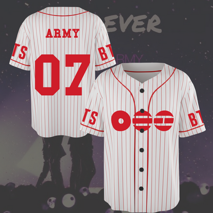 Blockbuster World Tour 2026 Army BTS Baseball Jersey Gift For Lovers