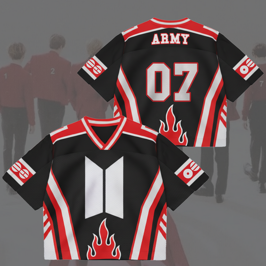 Triumphant Arirang Album Concert Mixed Mesh Jersey