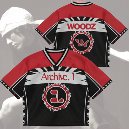 Astral Sparkle Woodz World Tour Archive 1 Mixed Mesh Jersey