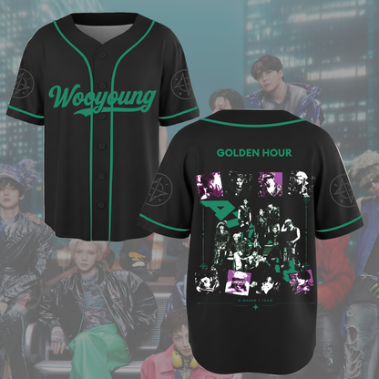 Mean Boys Ateez Golden Hour Part 5 Concert Baseball Jersey Fan Edition